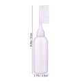 Hair Dye Applicator Brush Bottles anti Static Massage Hair Brush Massage Combs Silicone Head Wash Brush Salon Hair Styling Tools